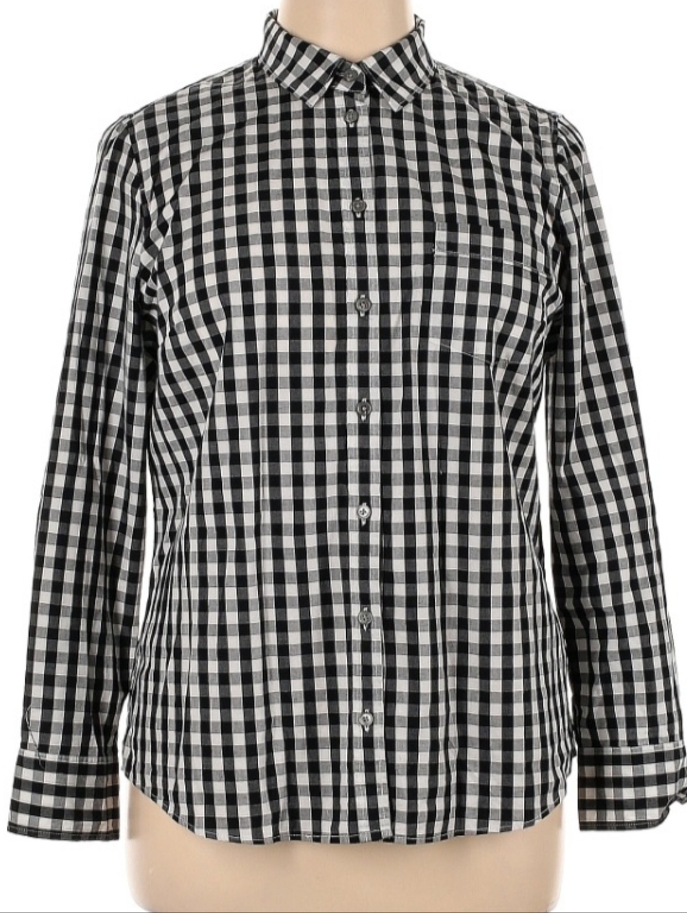 J Crew Button Down Long Sleeve Shirt Sz XL EUC